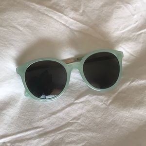 Old Navy Pale Blue Round Sunglasses